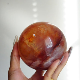 Large Star Fire Quartz sphere 3lbs