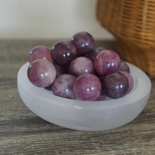 Lavender Rose Quartz small sphere