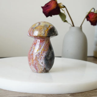 Ocean Jasper Mushroom carving