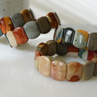 Polychrome Jasper Bangle