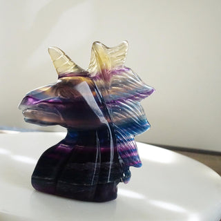 Rainbow Fluorite Unicorn
