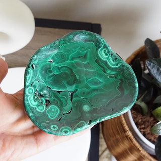 Natural Malachite Freestyle bowl 750 grams