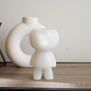 White Aventurine Jumbo Cuphead figure