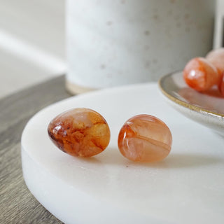 Fire Quartz Tumbled