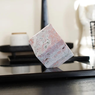 Pastel Ocean Jasper Cube