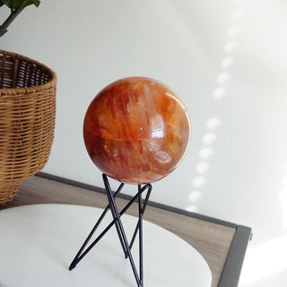Large Star Fire Quartz sphere 3lbs