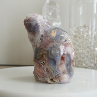Druzy Pink Amethyst Skull ( 2lbs 9.5 oz. )