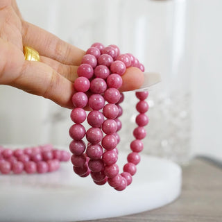 Rhodonite Beads Bracelet