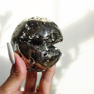 Druzy Peruvian Pyrite big sphere