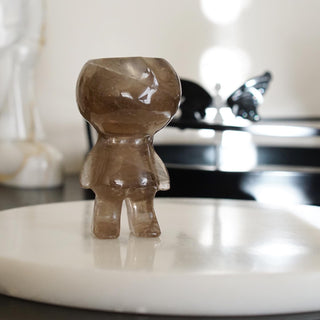 Smoky Quartz Cuphead Figure
