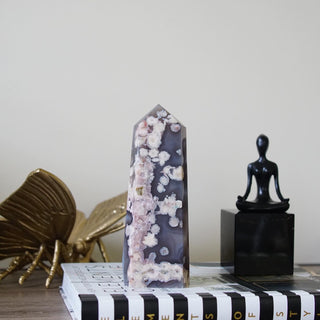 Dark Flower Agate Tower