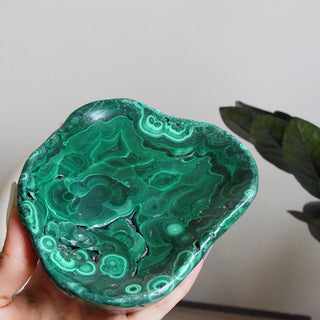 Natural Malachite Freestyle bowl 750 grams