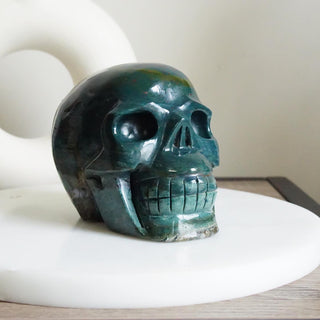 Teal Ocean Jasper big skull 3lb 2.2 oz