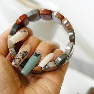Polychrome Jasper Bangle