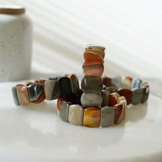 Polychrome Jasper Bangle