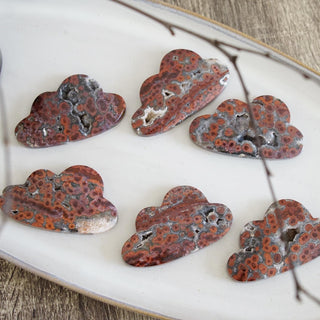 Red Ocean Jasper Cloud carving