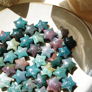 Star shaped crystals