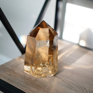 High Quality AAA Brazilian Honey Citrine Tower