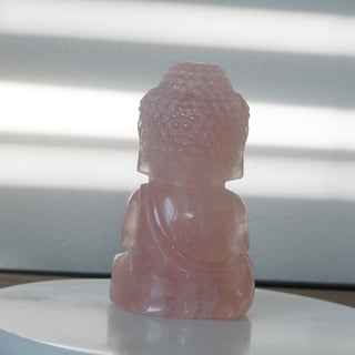 5.8 inches Rose Quartz Buddha