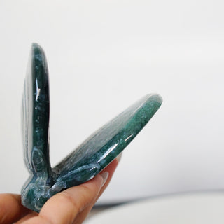 Moss Agate Butterfly