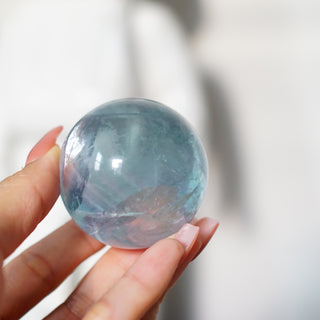 Rainbow Fluorite Sphere -52mm