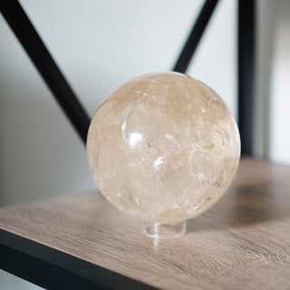 Brazilian Citrine Sphere - 117mm