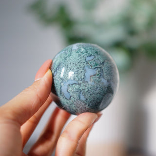 Moss Agate Sphere -60mm