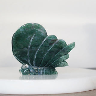 Moss Agate Butterfly