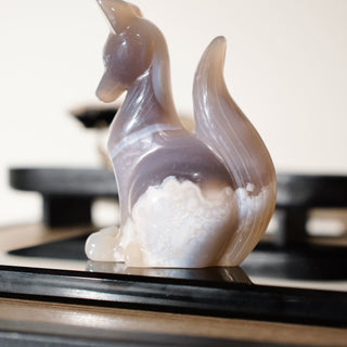 Flower Agate Fox