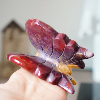 Mookaite Jasper Butterfly Carving
