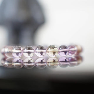 High quality Bolivian Ametrine bead Bracelet ( 8 mm )