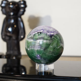 Fluorite Sphere – 1lb 4.5oz | ~69mm