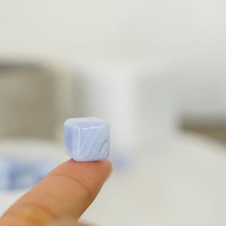 Blue Lace Agate mini Cube